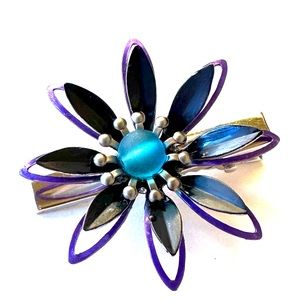 Handmade Vintage Flower Barrette